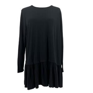 J.‎ Jill Women’s XL Ruched Hem Black Soft Cozy Sweater